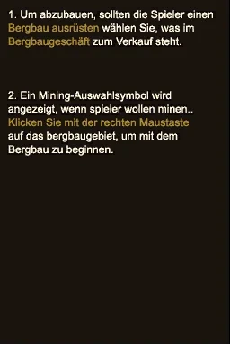 Angeln & Bergbau
