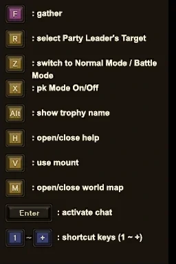 In-game guide
