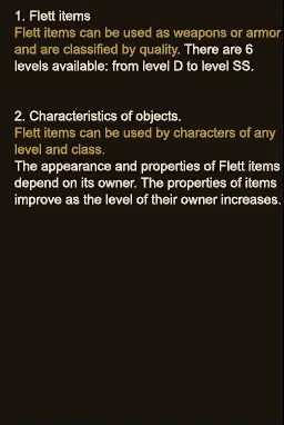In-game guide