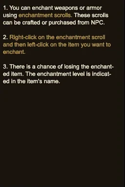 In-game guide