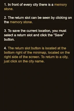In-game guide