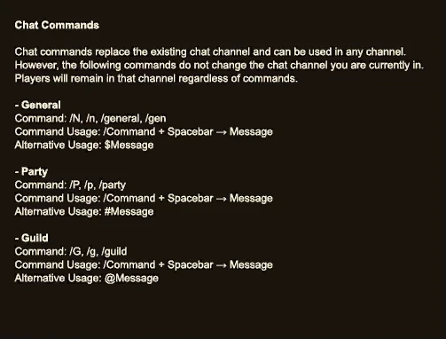 In-game guide