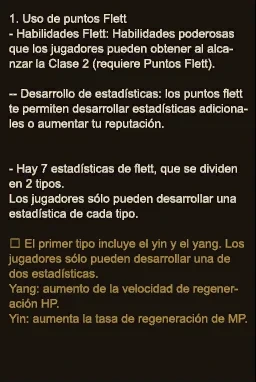 Guía del juego