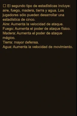 Guía del juego