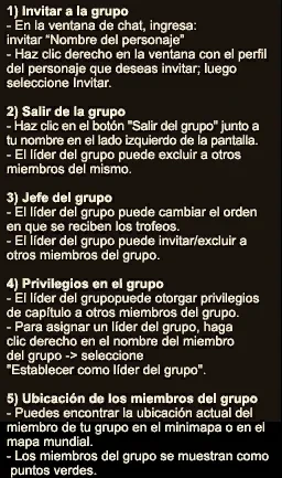 Guía del juego