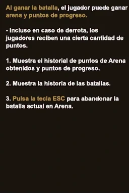 Guía del juego