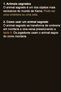 Guia do jogo