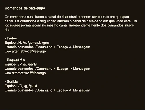 Guia do jogo