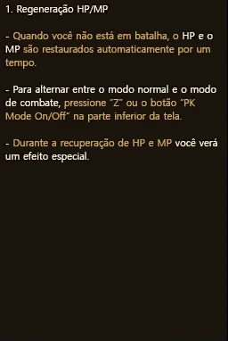 Guia do jogo