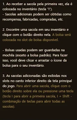 Guia do jogo