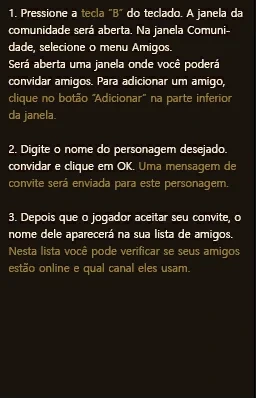 Guia do jogo