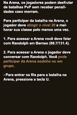 Guia do jogo