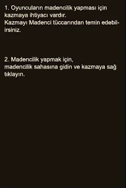Balıkçılık ve madencilik